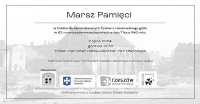 Grafika promująca Marsz Pamięci